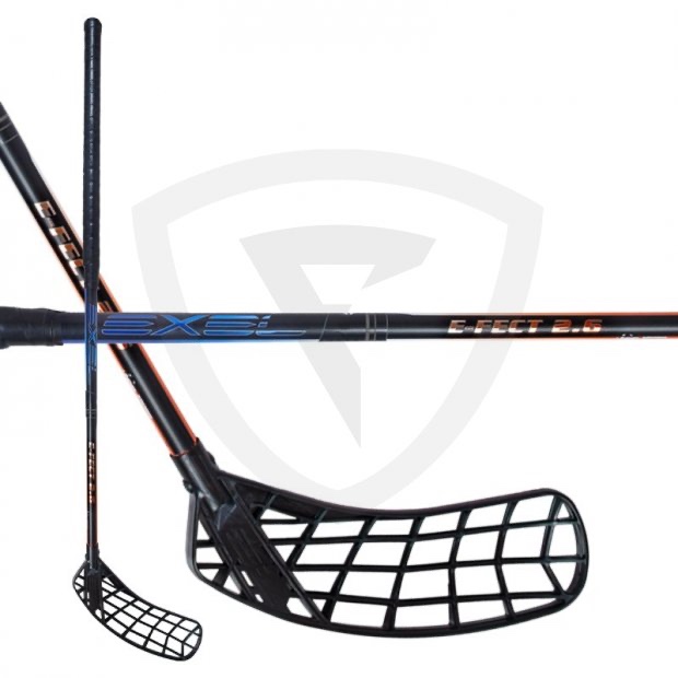 Florbalka Exel E-Fect Black Oval MB 2.6 98cm Ľavá