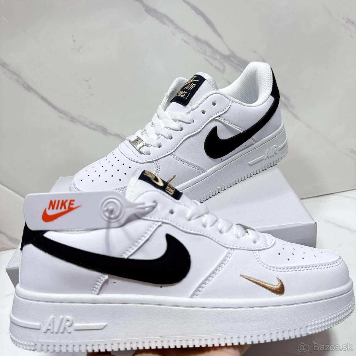 Tenisky Nike AF white - black