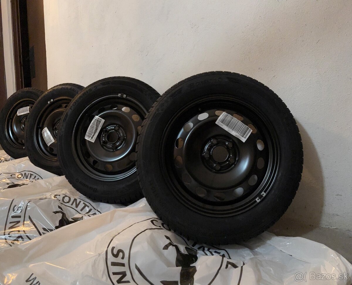 Zimné kolesá Barum Polaris 5 R16 – nové – Škoda Scala