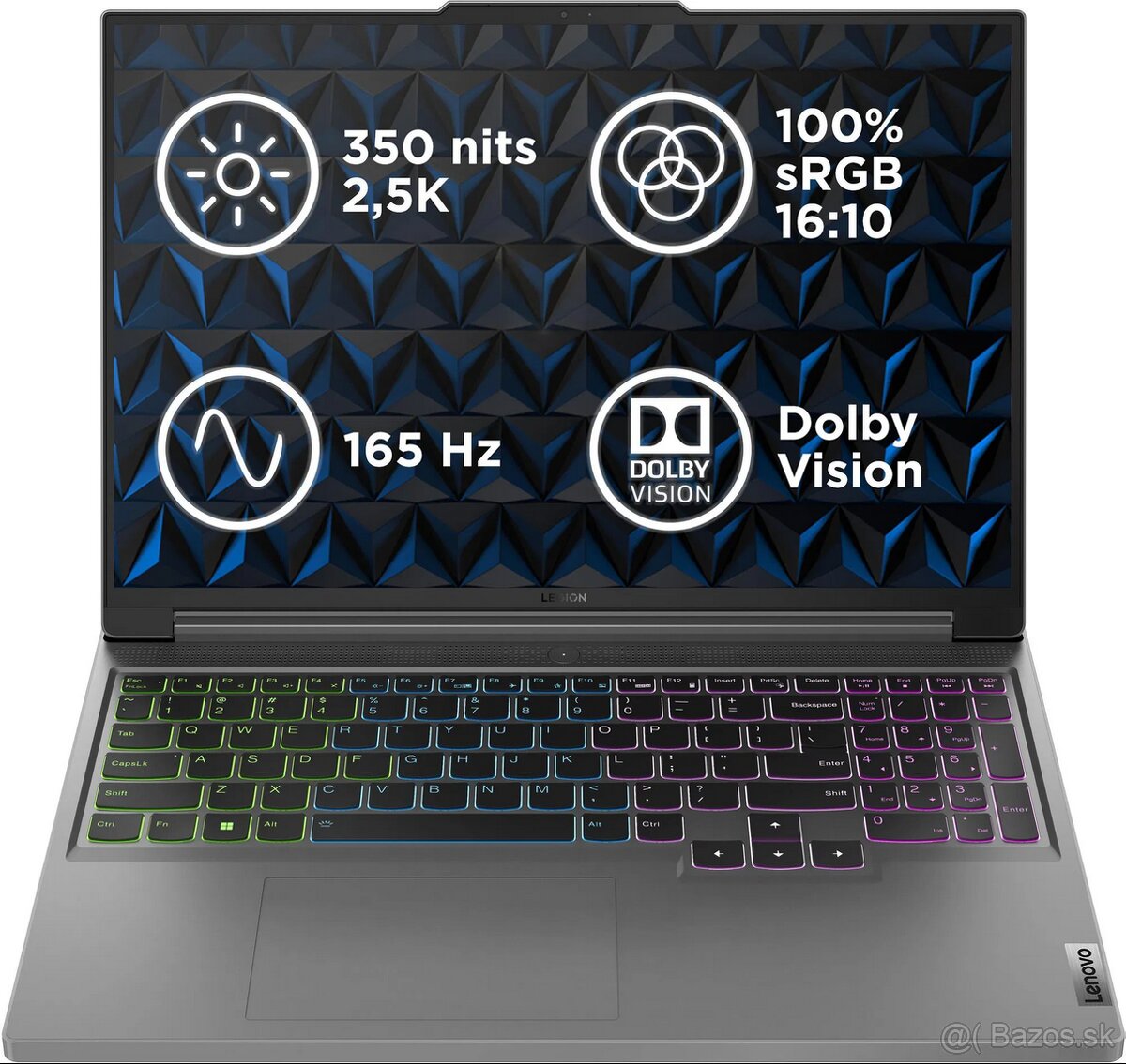 NOVÝ herný notebook Lenovo Legion Slim 5 16ARP9