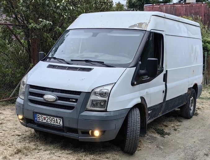 Ford Transit 330M 2009 motor QVFA 81kw MK7