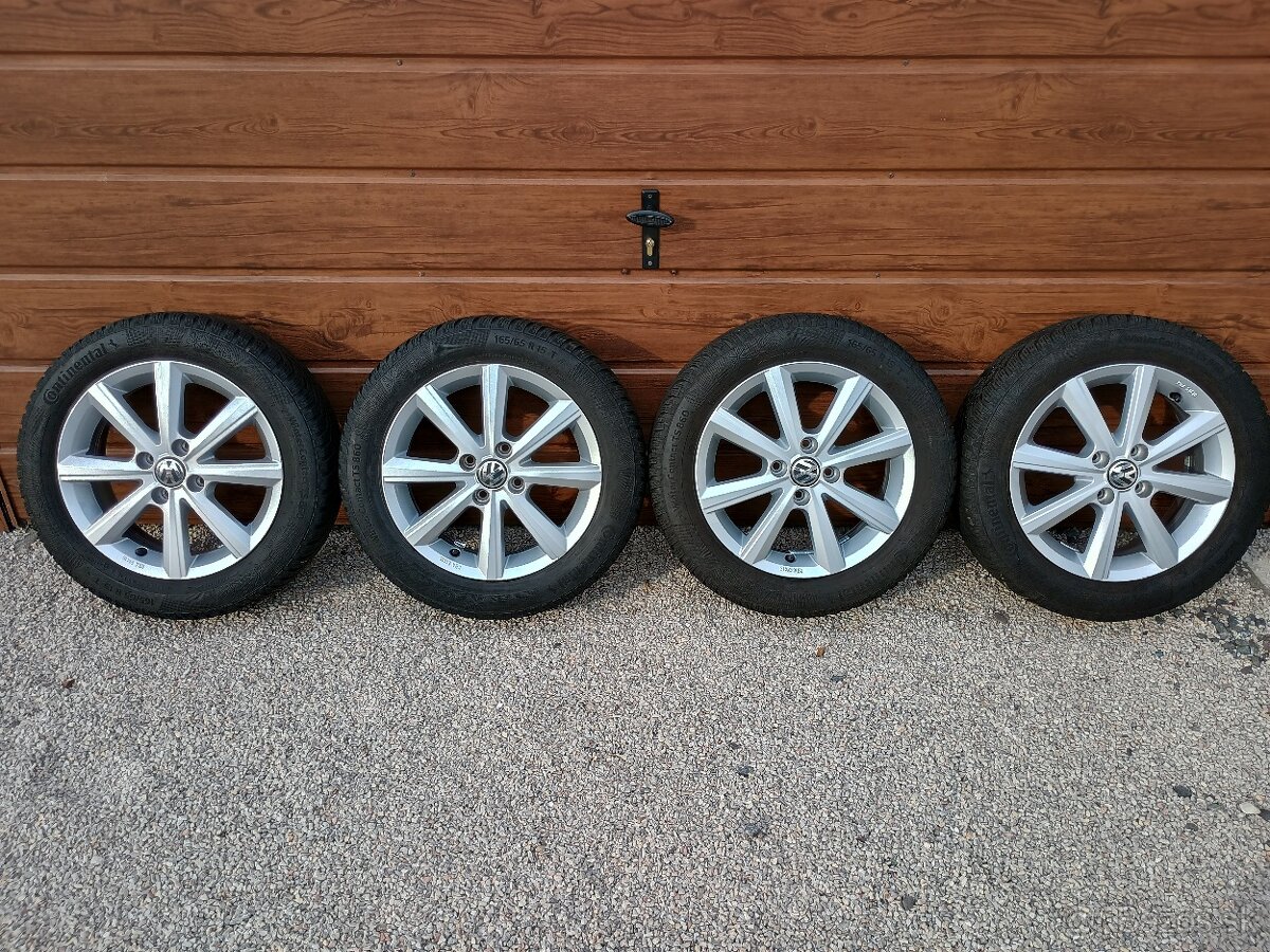 Zimná sada kolies originál VW UP, 4x100 R15