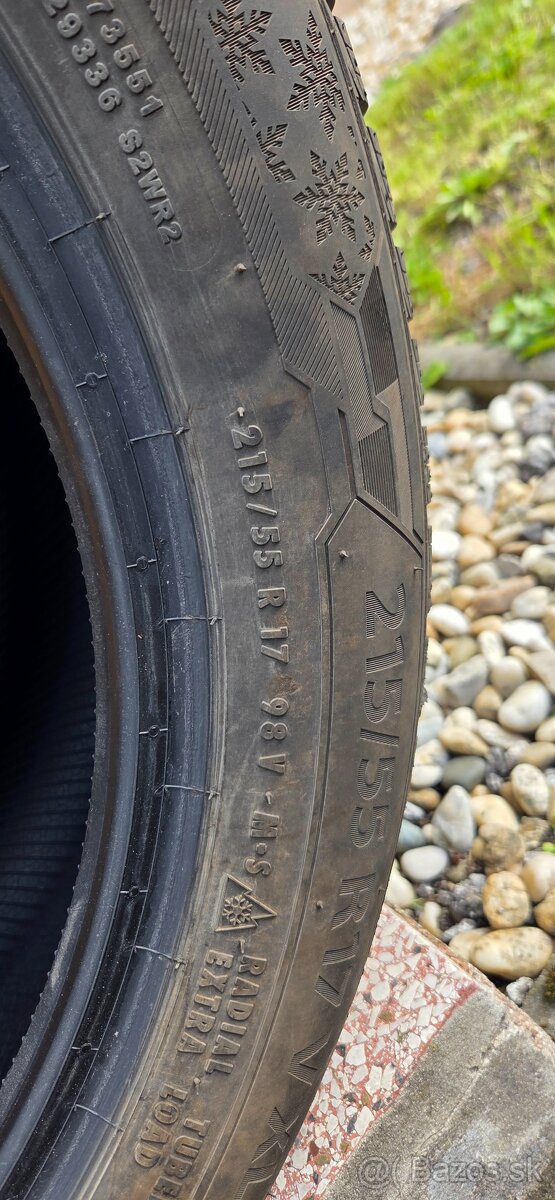 zimne pneumatiky 215/55 R17