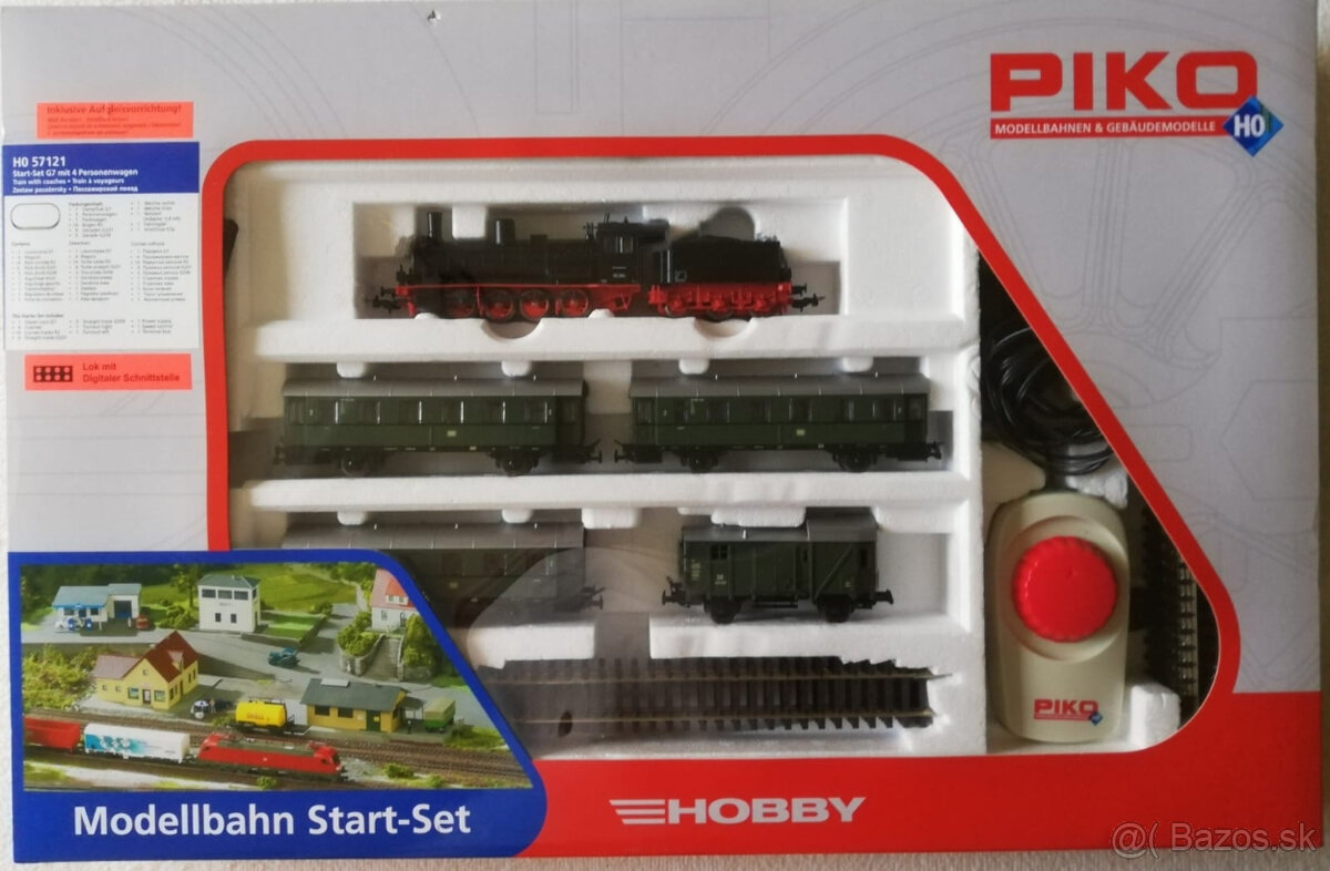 Modelová železnica - štart set PIKO