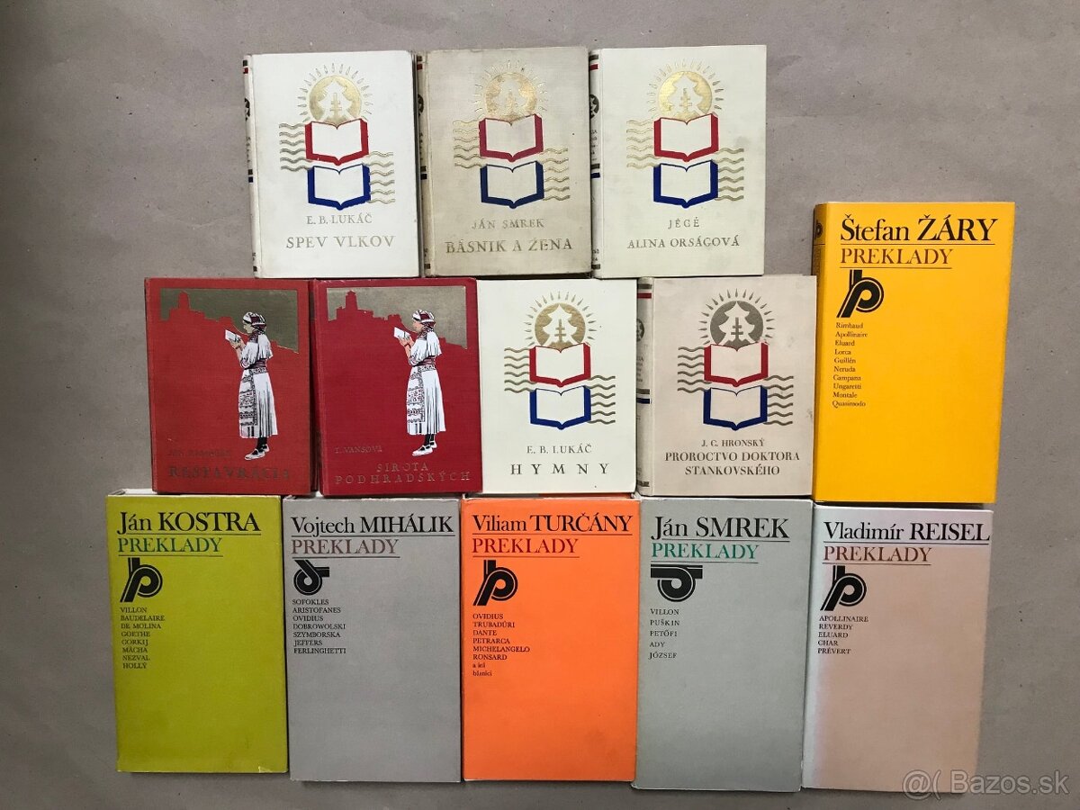 Preklady, Básnik a žena, Rúfus Óda na radosť, Viliam Turčány