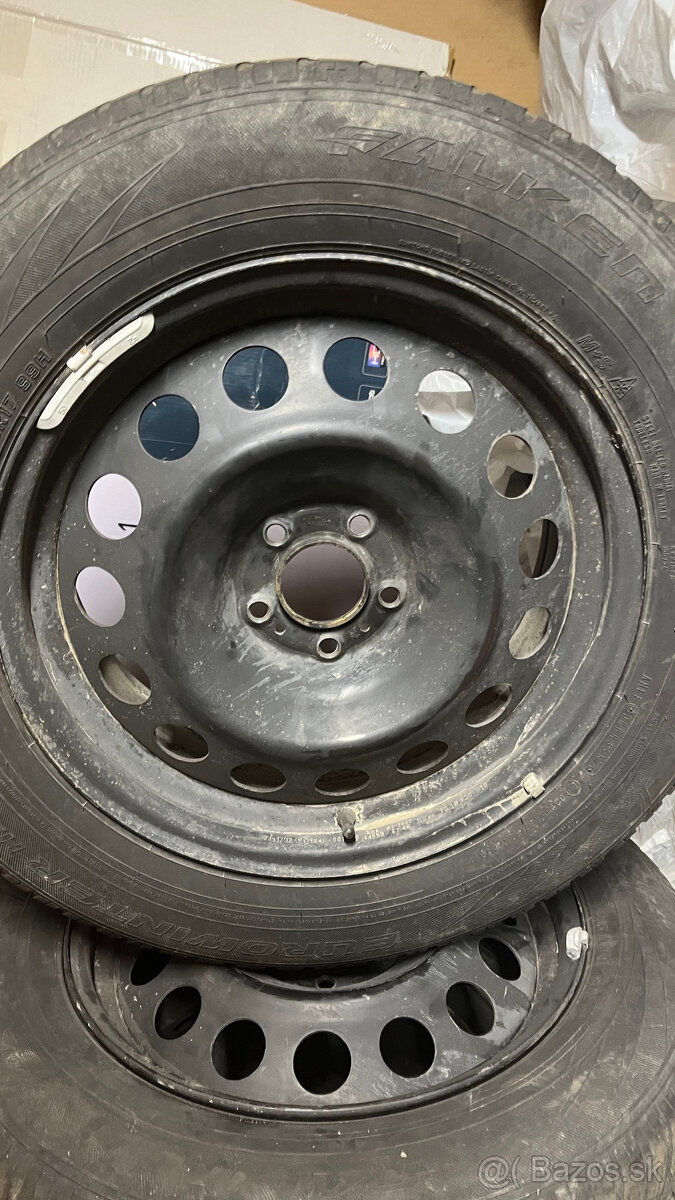 Ocelove plechove disky R17 - 7Jx17 H2 5x108