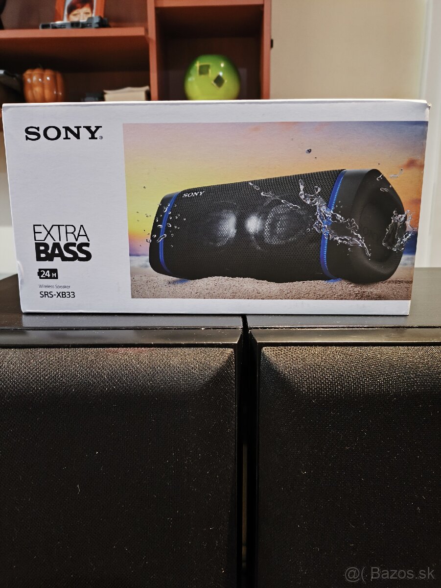 Bluetooth reproduktor SONY SRS-XB33 (čierny
