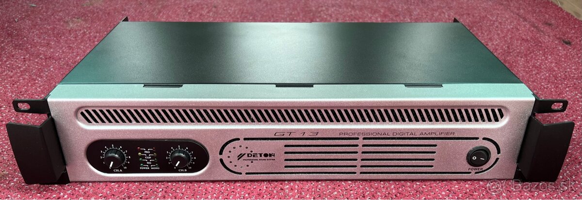 Digitalny zosilnovac DETON GT13, 2 x 2800W 4 ohm