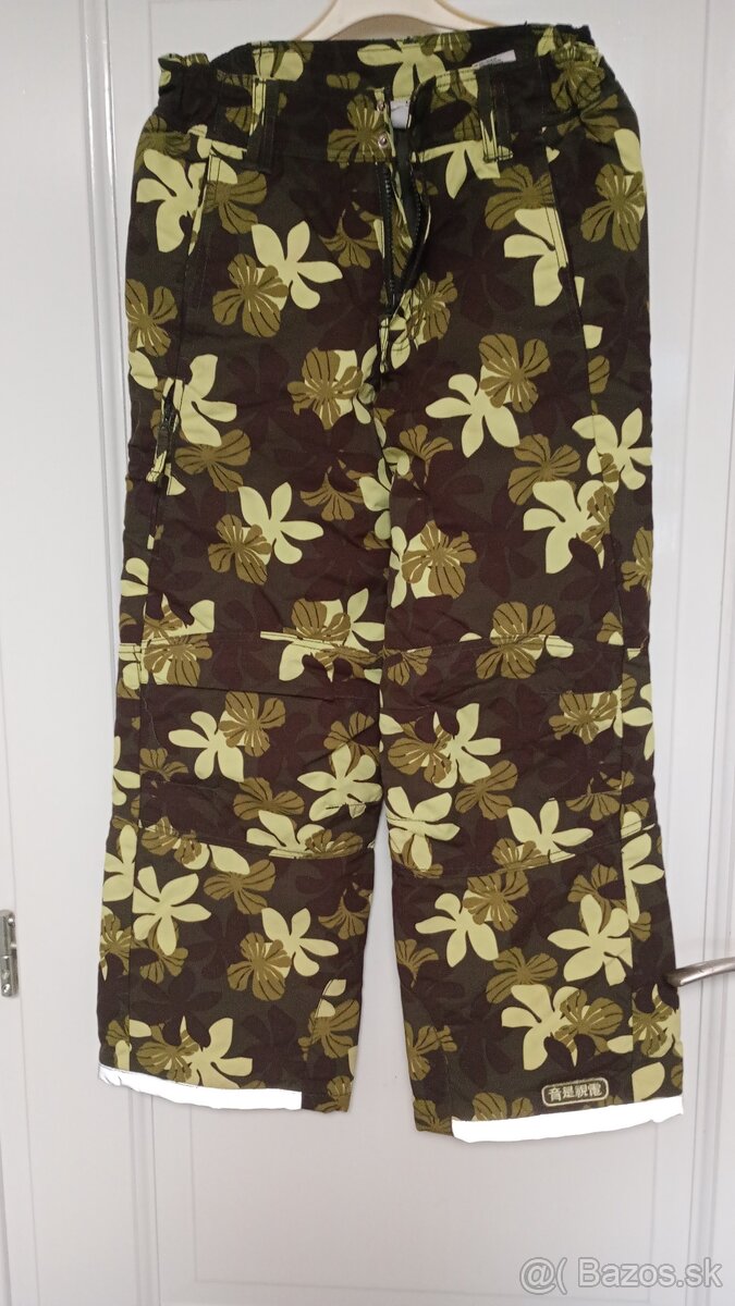 HM snowboardove nohavice 140