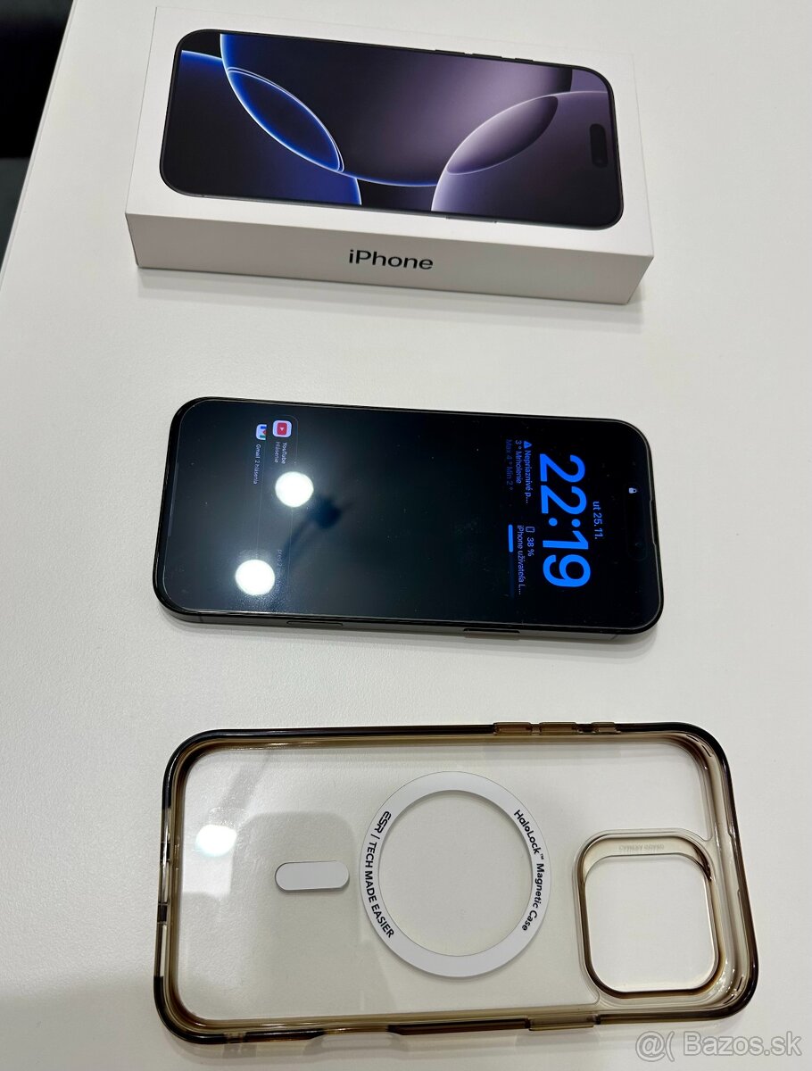 IPhone 16 Pro Max 256 GB čierny, TOP stav