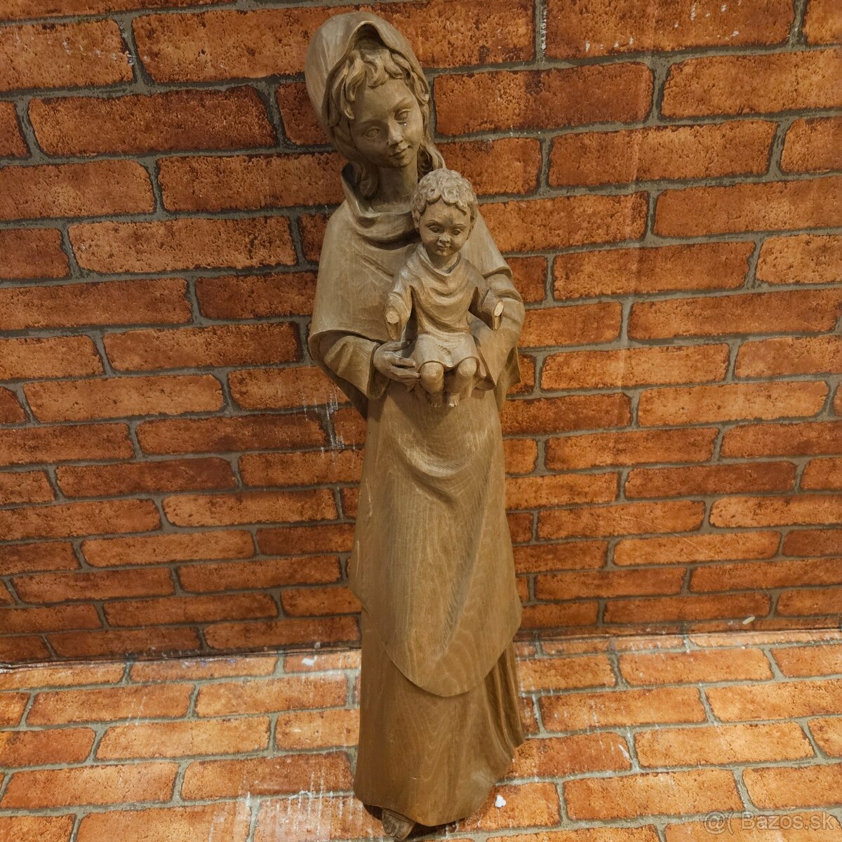 Drevená krásna ikona na zavesenie cena 30€