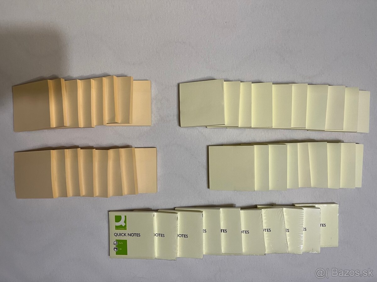 Samolepiace bloky "sticky notes"