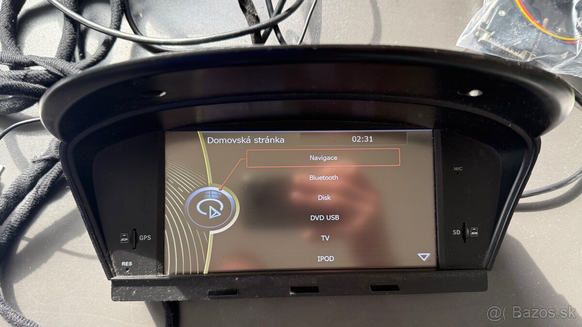 Navigácia displej BMW CCC