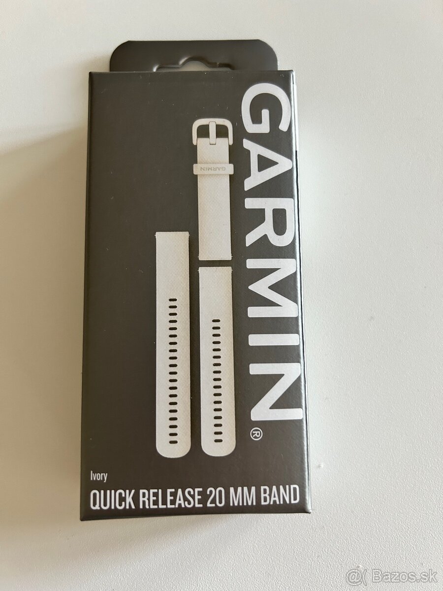 Remienok Garmin quick release 20mm Ivory