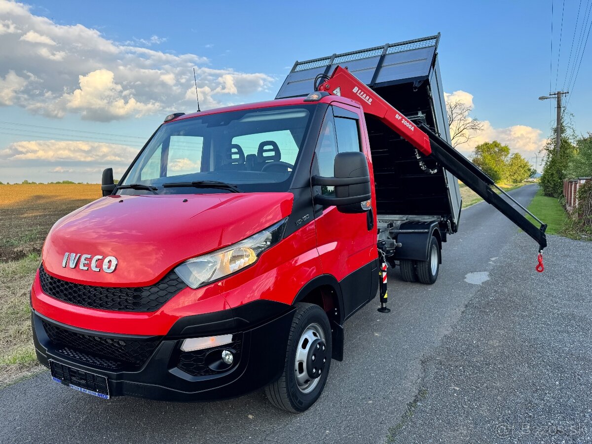 IVECO DAILY 50C15 DMC 3500 Kg Třístranný sklápěč ORIGINÁLNÍ