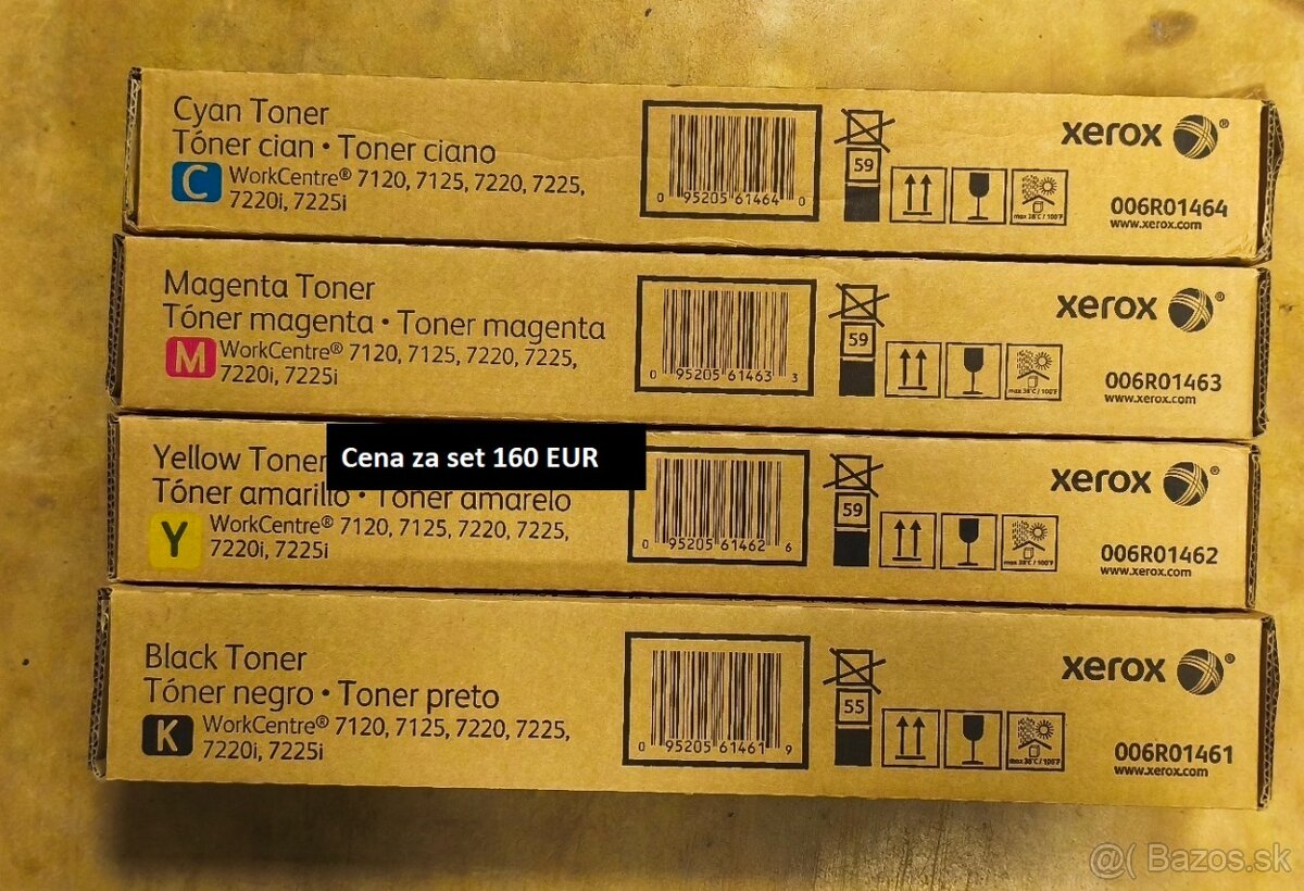 Originál tonery Xerox WorkCentre 7120/7125/7220/7225