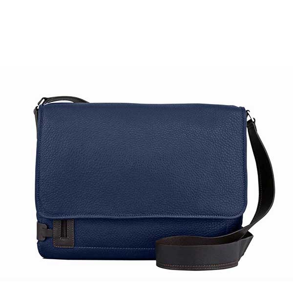 Veľká kožená taška v štýle Chiarugi City Style Messenger