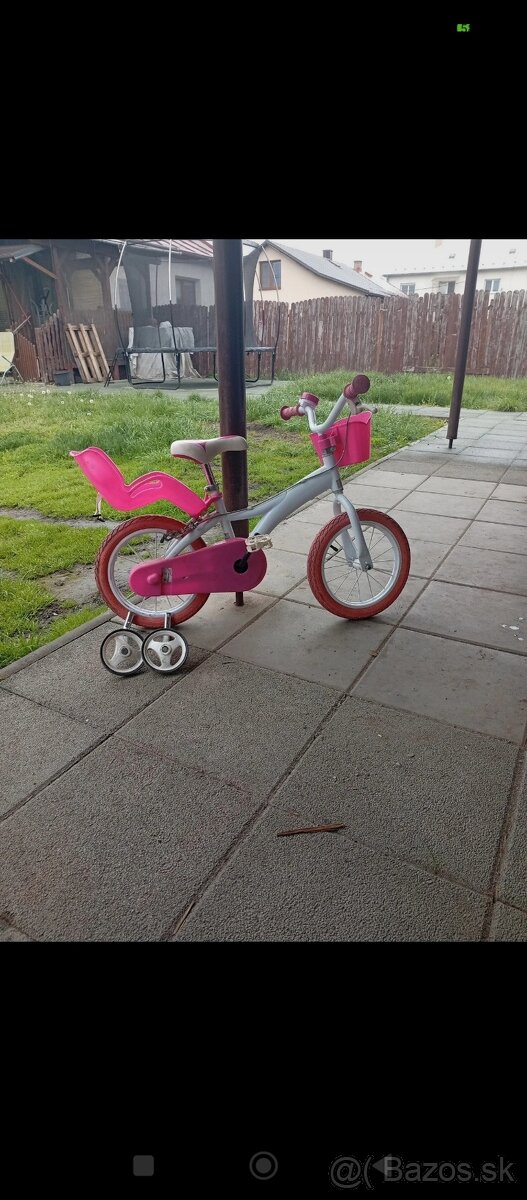 Dievčenský bicykel veľkosť 14