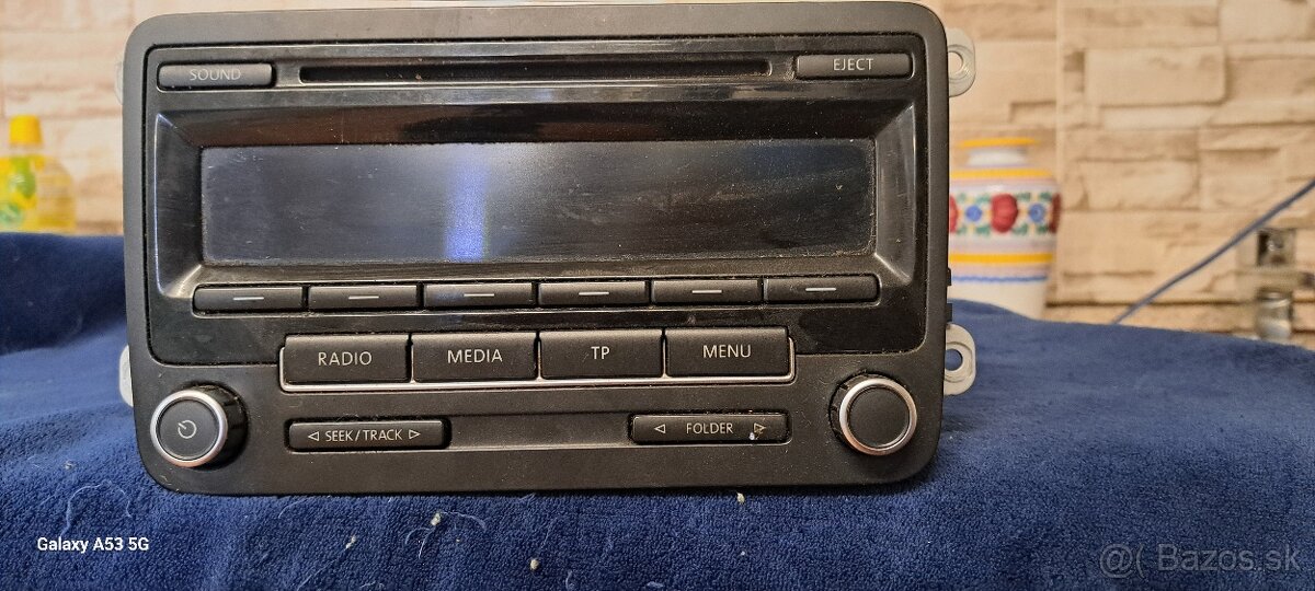 Predám  autorádio WV RCD 310