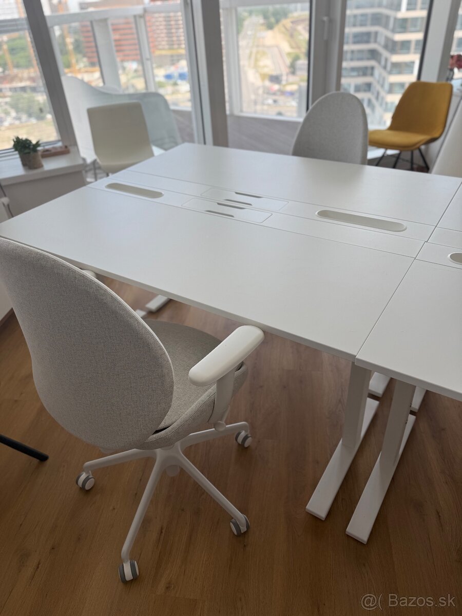 Predam nepoužitý stôl značky IKEA Mittzon 140 x 60 cm
