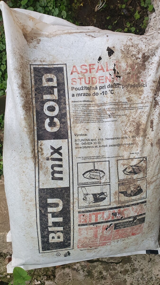 Vrecovaný asfalt 25kg