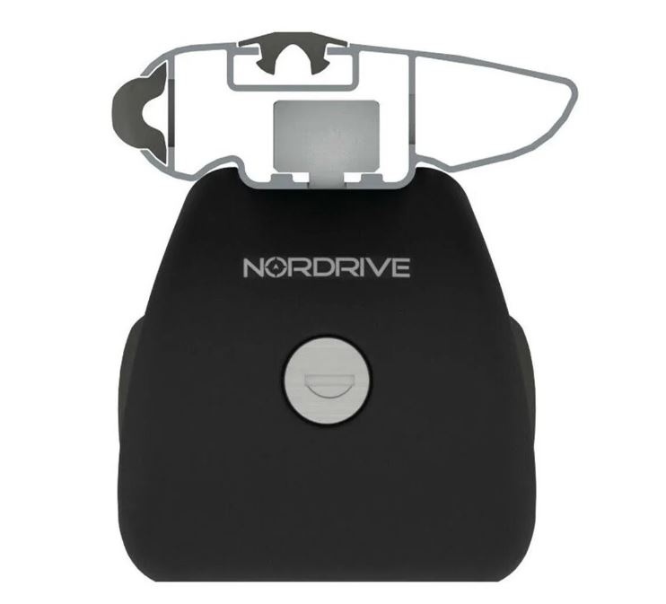 Priečny strešný nosič NORDRIVE SILENZIO 120 cm