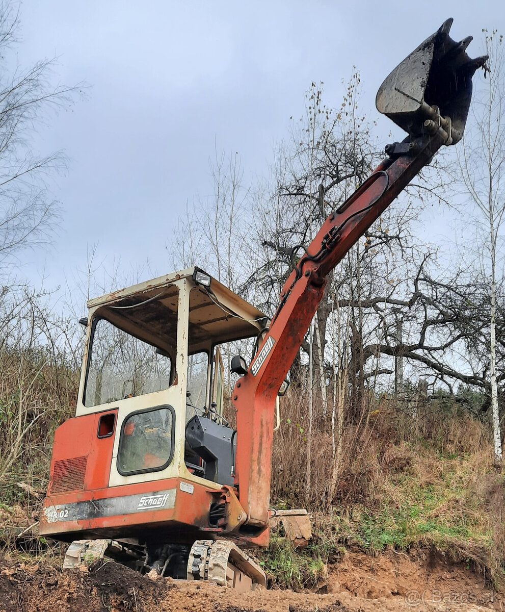 mini bager SCHAEFF HR02 (TEREX)