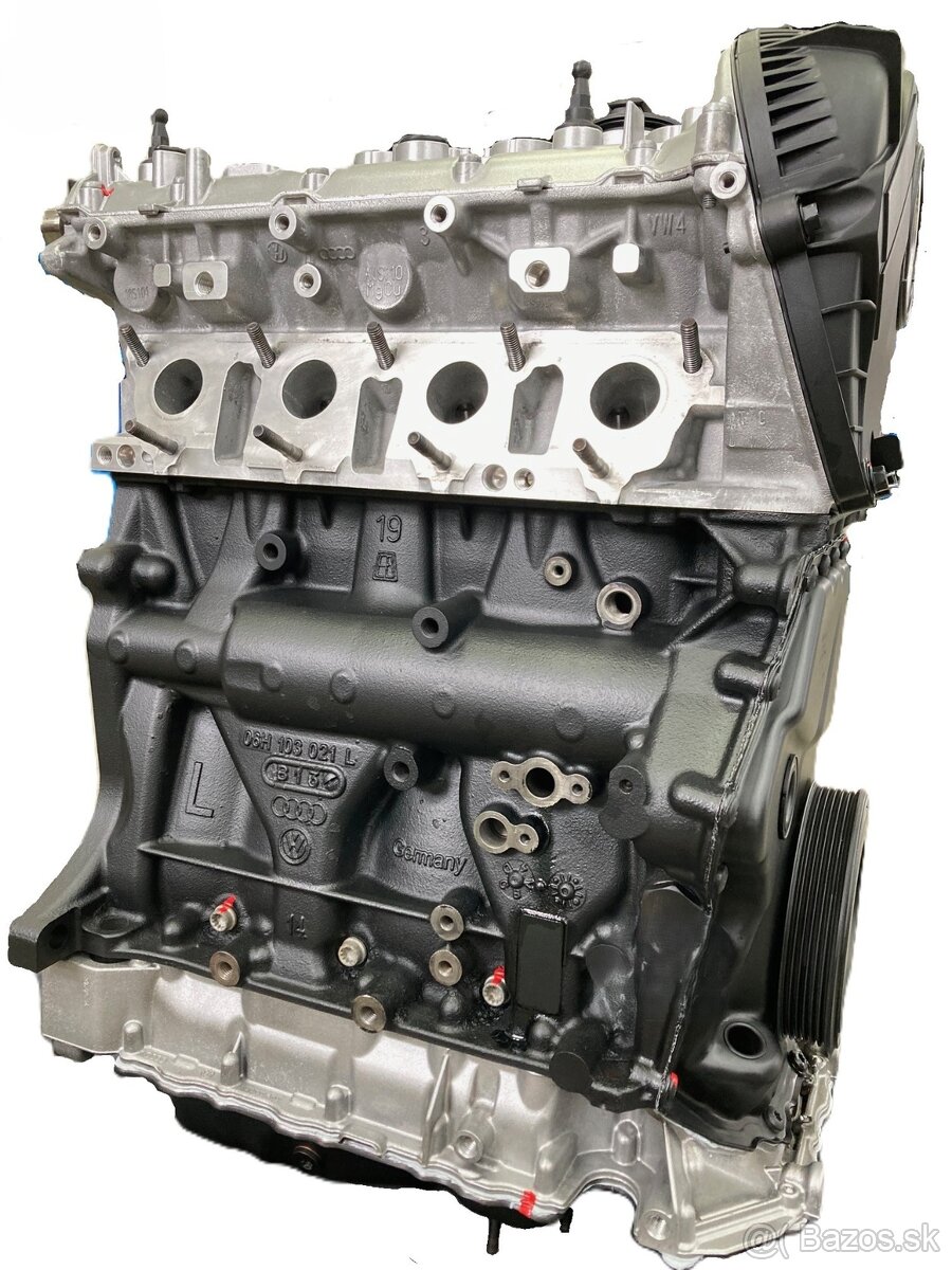 Repasovaný motor 1.8 TSI, 118 kW - BZB, CDAA