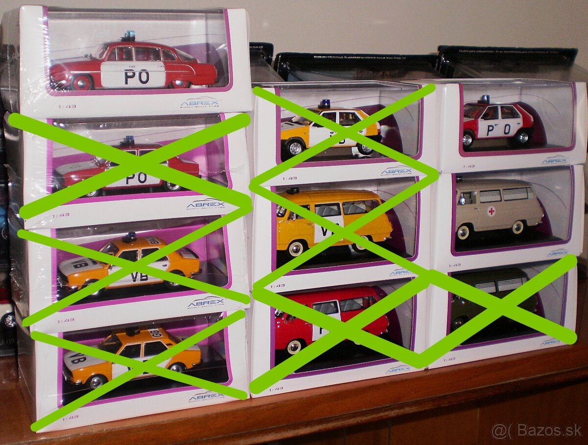MODELY ABREX , 1:43