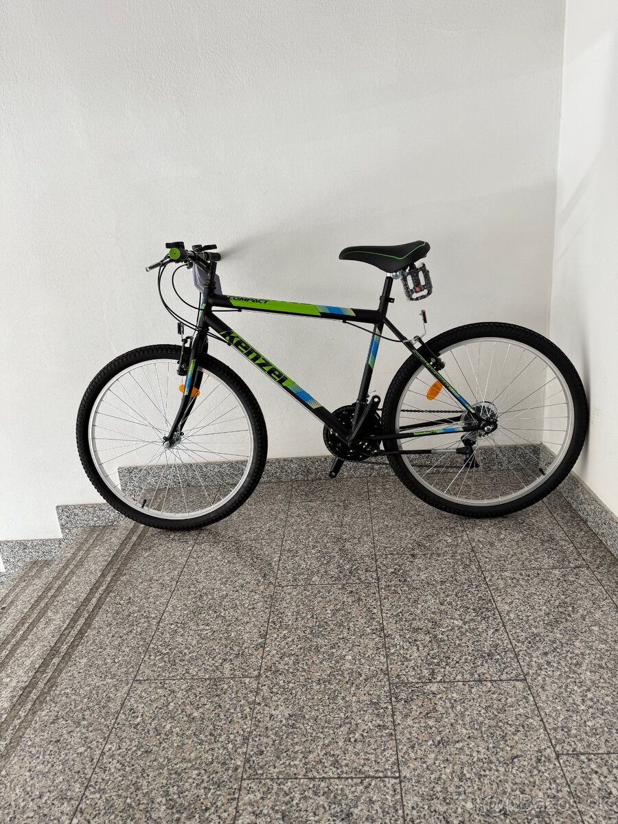 Kenzel COMPACT, 26", bicykel, veľ. 19" BLACK-GREEN