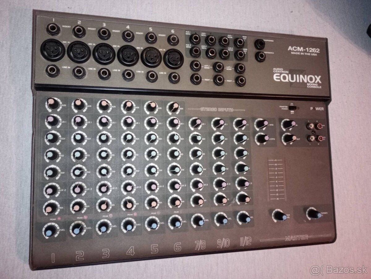 Mix pult Equinox ACM 1262