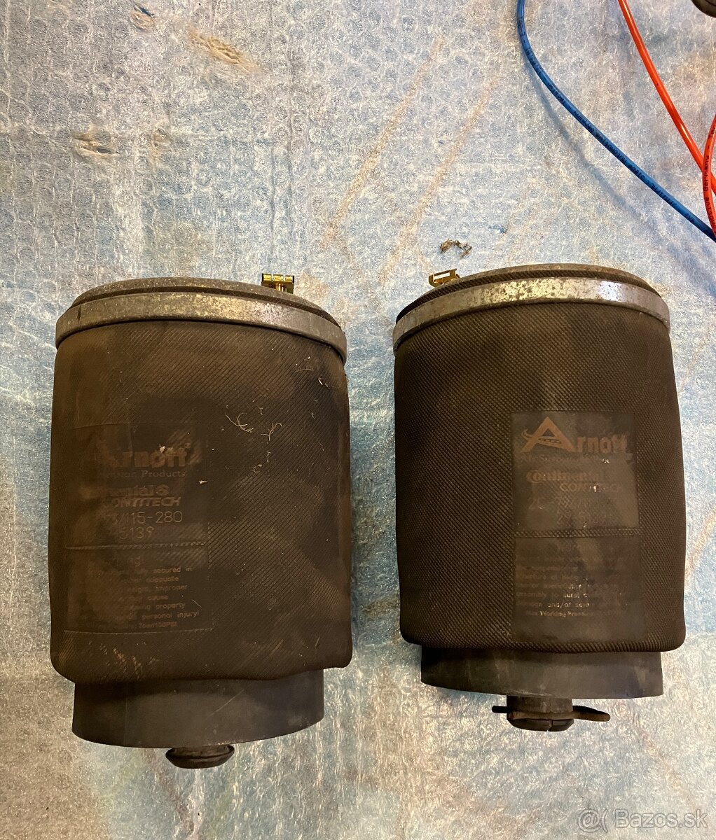 BMW E53 X5 - vzduchové vankúše + kompresor