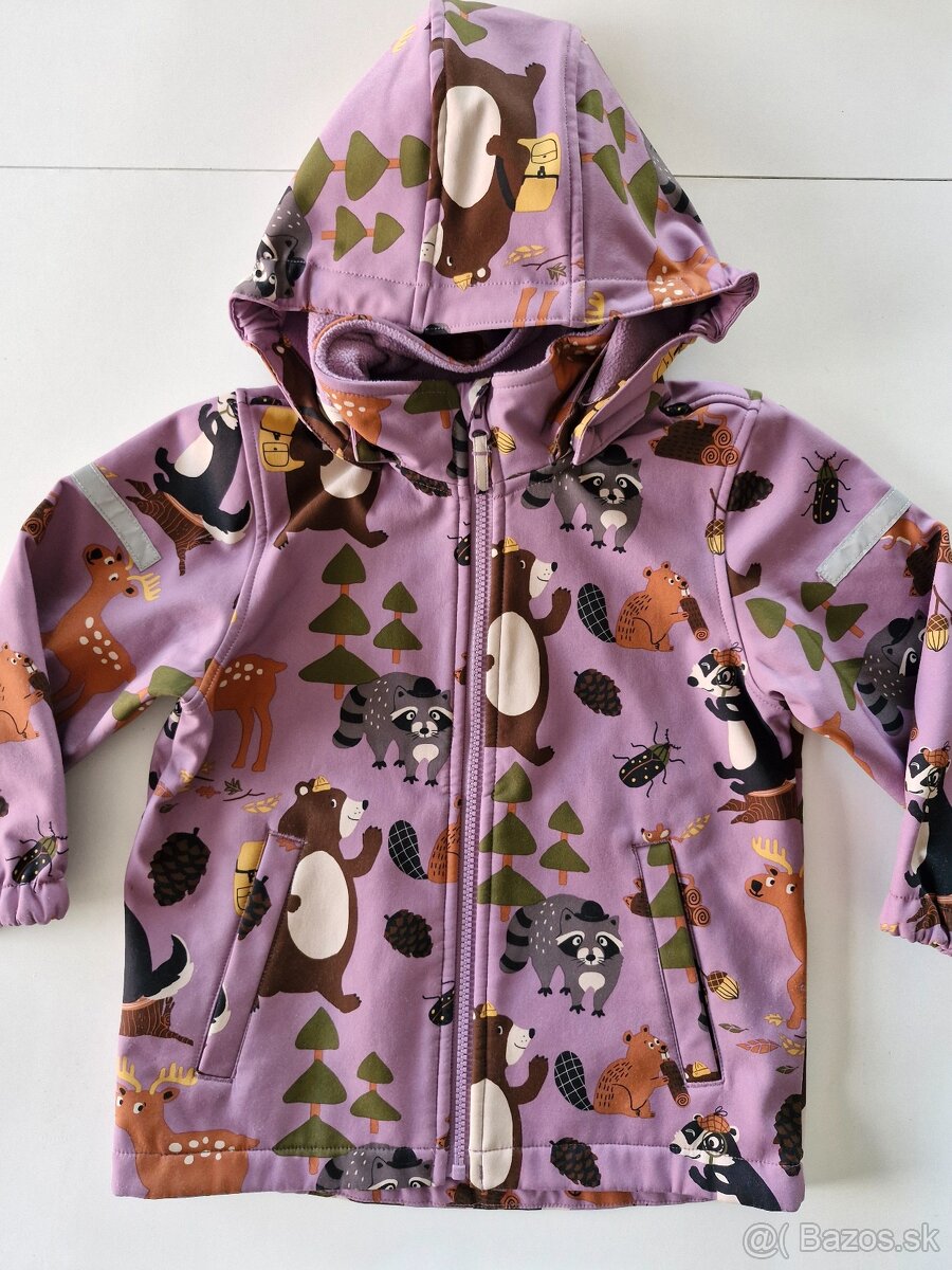 Softshellová bunda Lindex vel.110