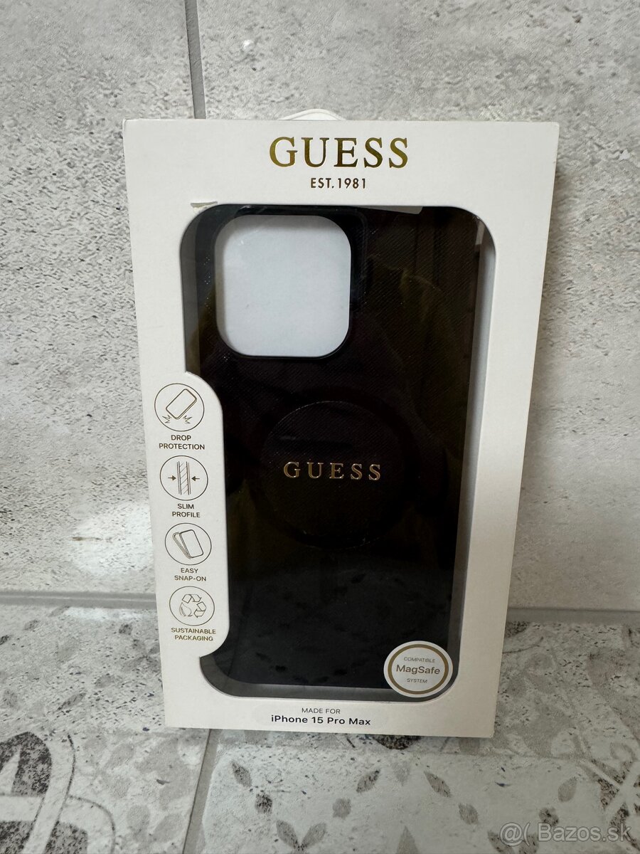 Guess Magsafe kryt iPhone 15 Pro max