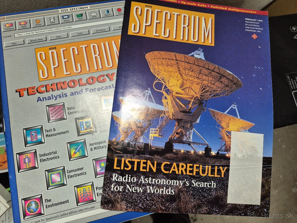 Predam casopisy IEEE Spectrum