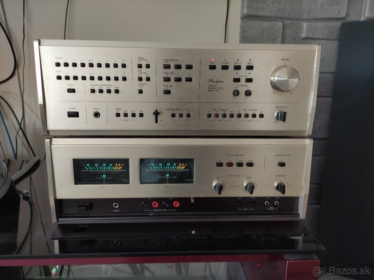 Accuphase C-240 P-300X high-end pre+power amplifier
