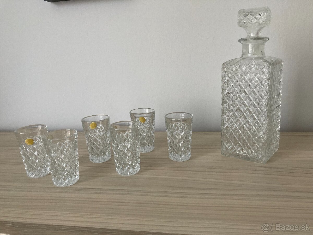 Retro karafa - súprava