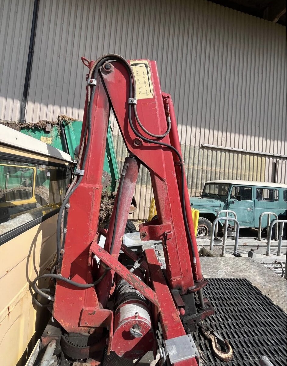 Hydraulická ruka palfinger s navijakom