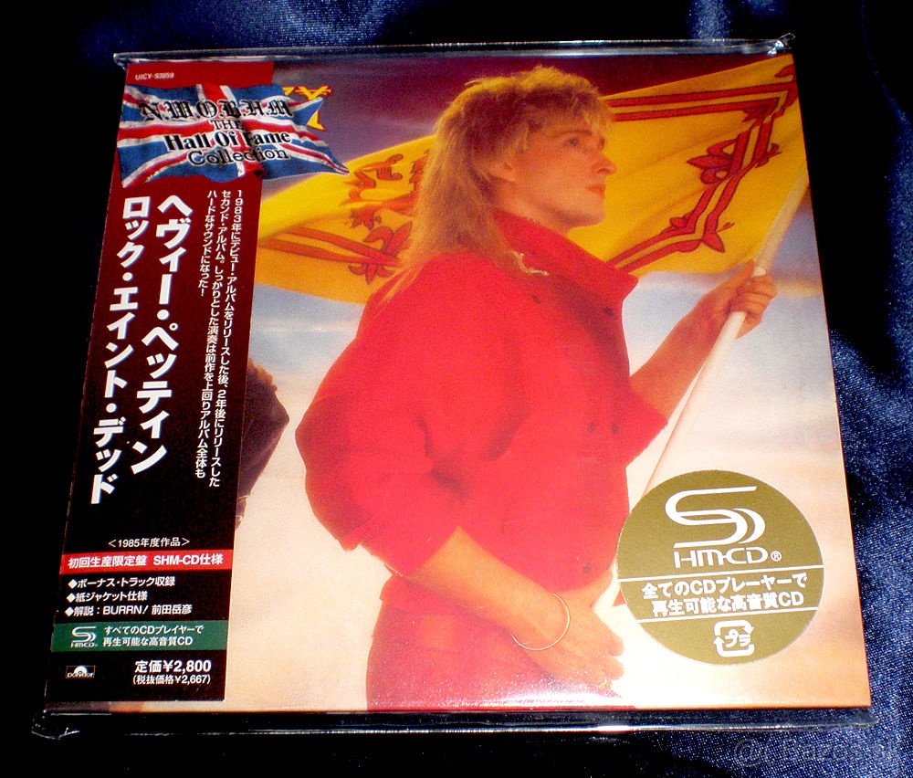 SHM-CD HEAVY PETTIN - ROCK AINT DEAD 1985  JAPAN