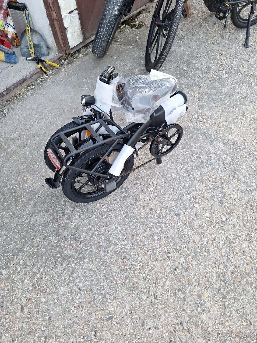 Elektrický bicykel , Elektrobicykel, Skladací, 0 km. Nový