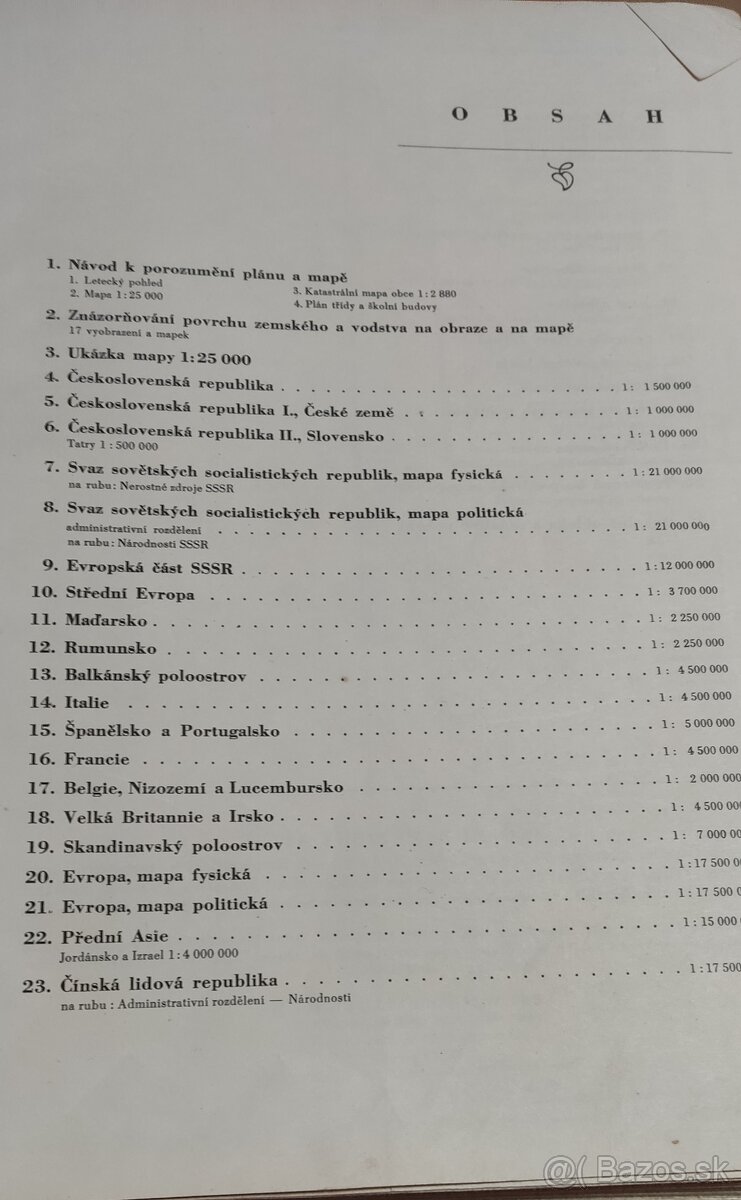ŠKOLNÍ ZEMĚPISNÝ ATLAS