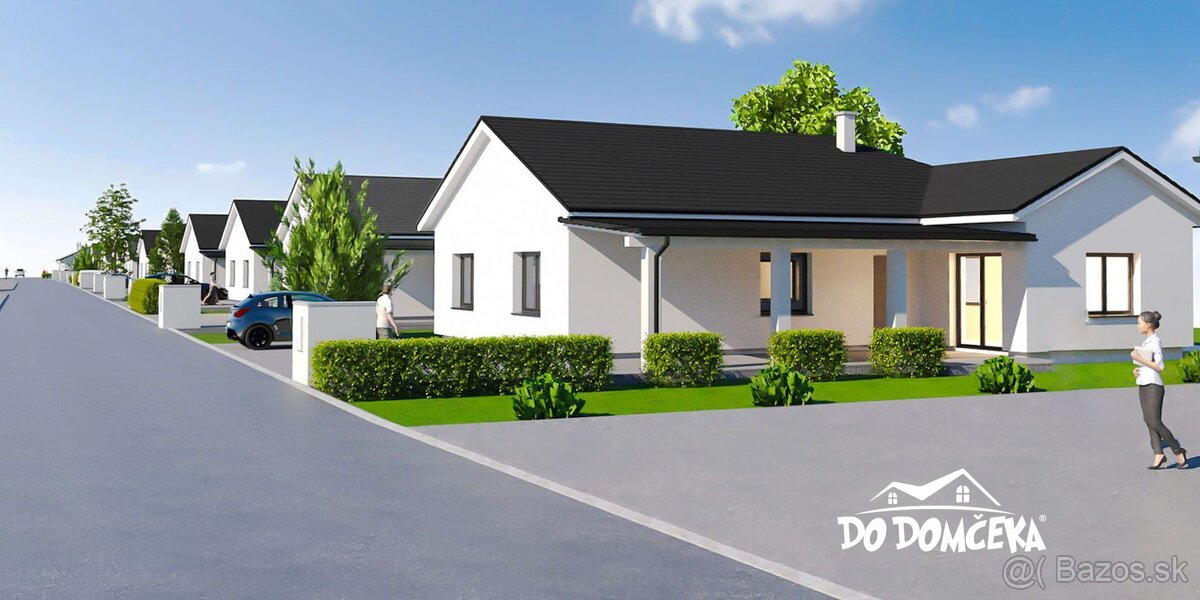 DO DOMČEKA | REZERVOVANÉ Priestranný 5-izbový bungalov so zá