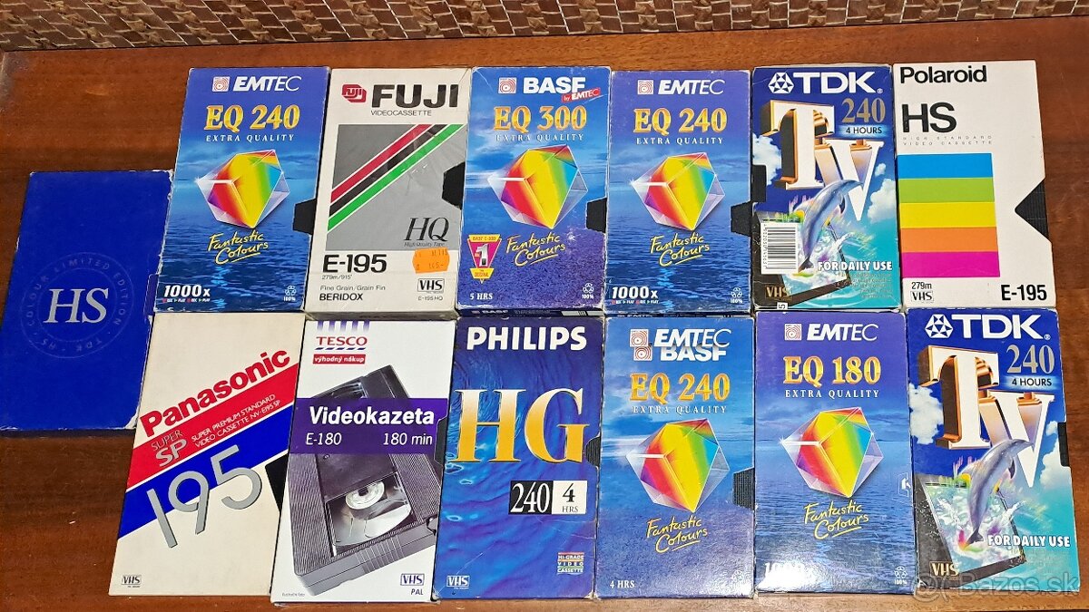 Predam alebo skor darujem MIX VHS kaziet