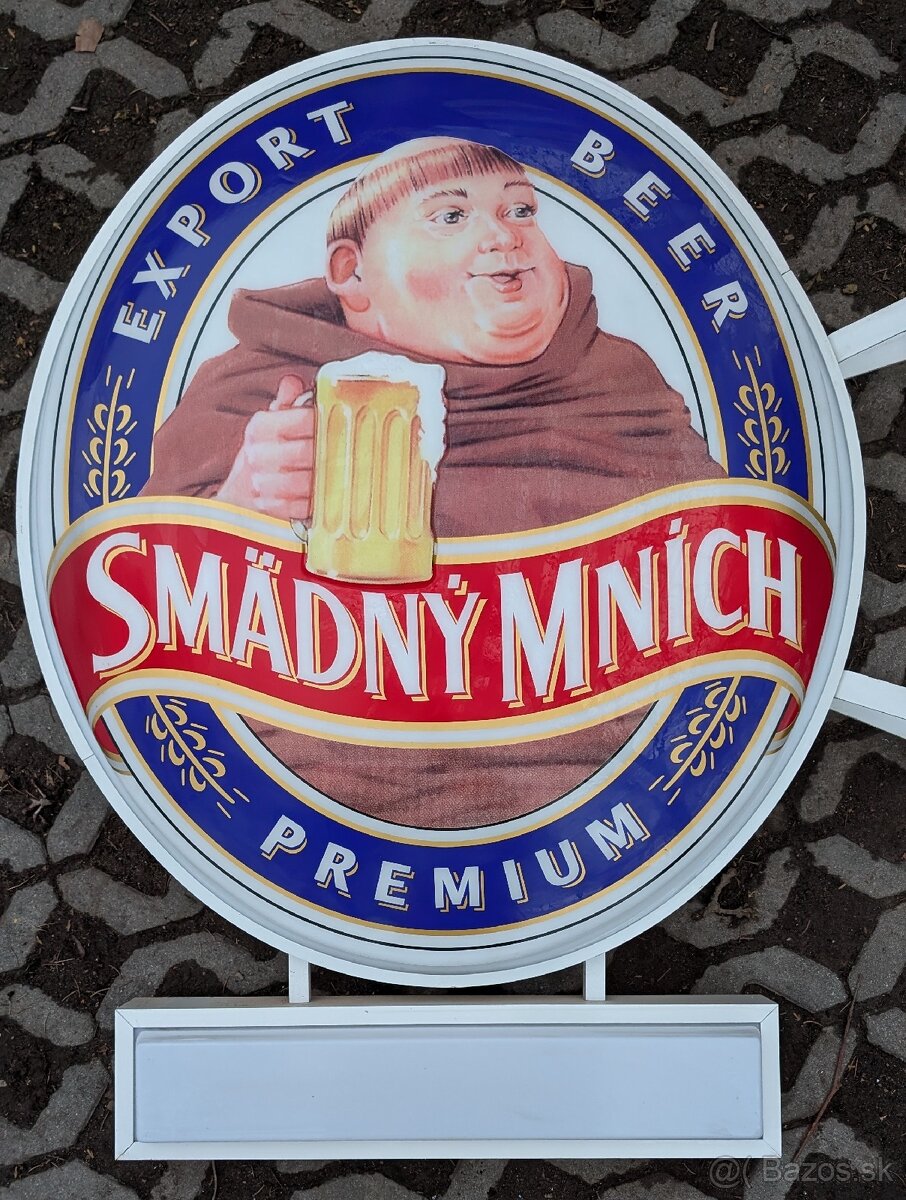 Svetelná reklama Smädný mních