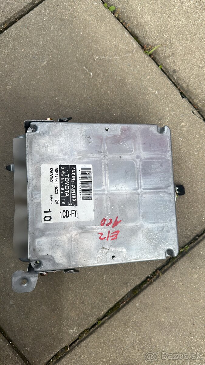 Predám riadiaca jednotka Komputer ECU COROLLA 2.0D4D