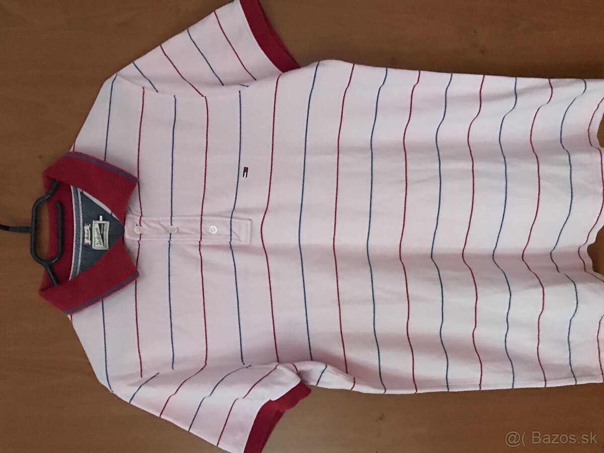 TOMMY HILFIGER originál nová kolekcia pánske polotricko L