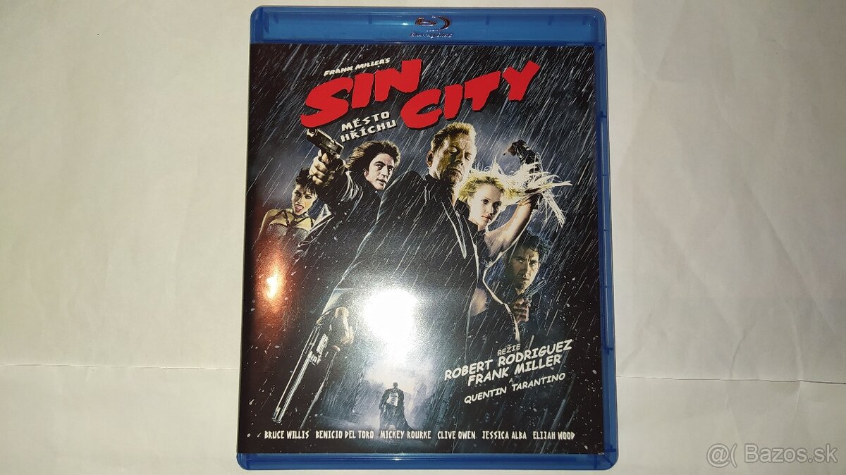 Sin City Mesto Hrichu cz dabing blu-ray