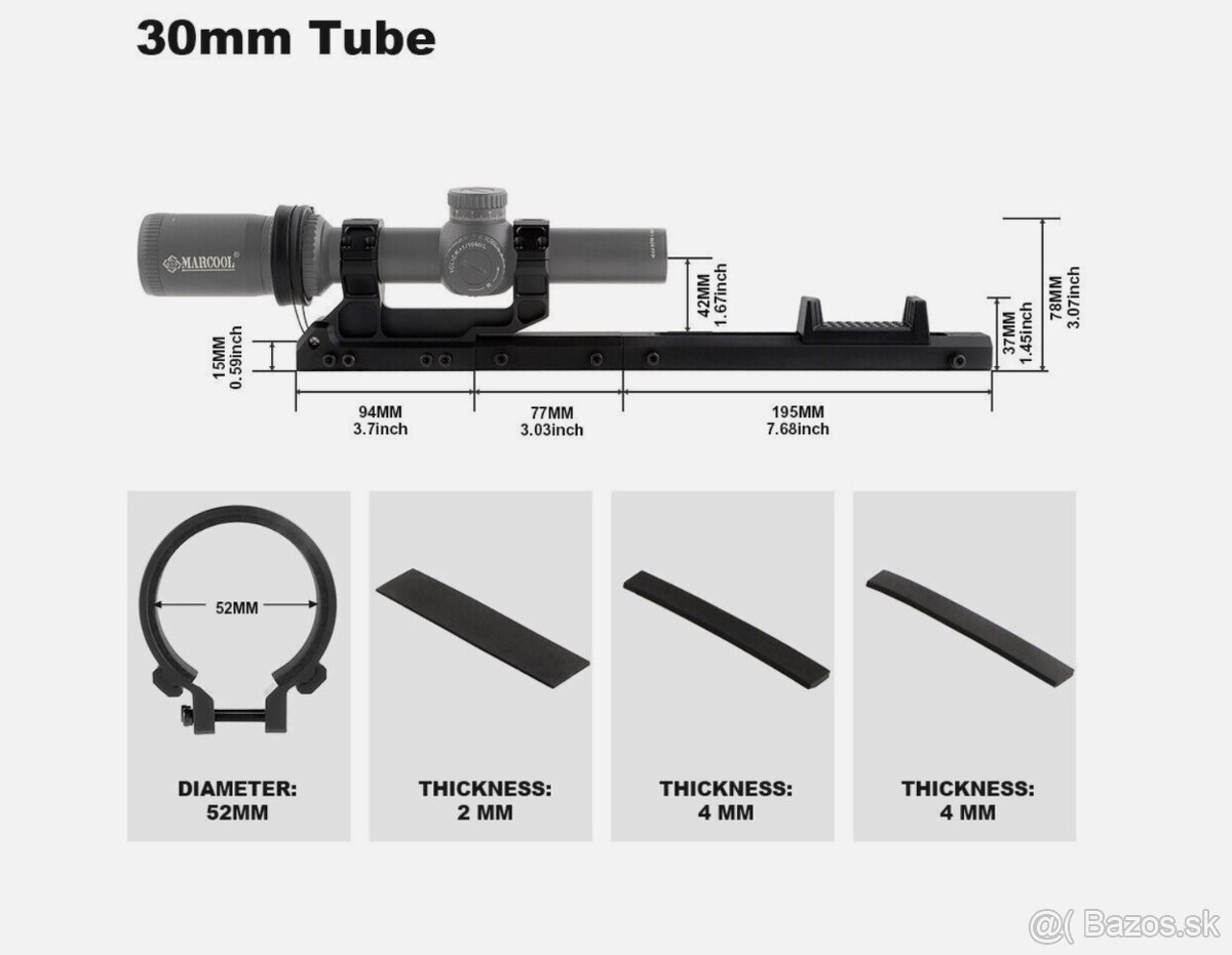 ▬ special priblizovaci rychlo-zoom na optiku 30mm