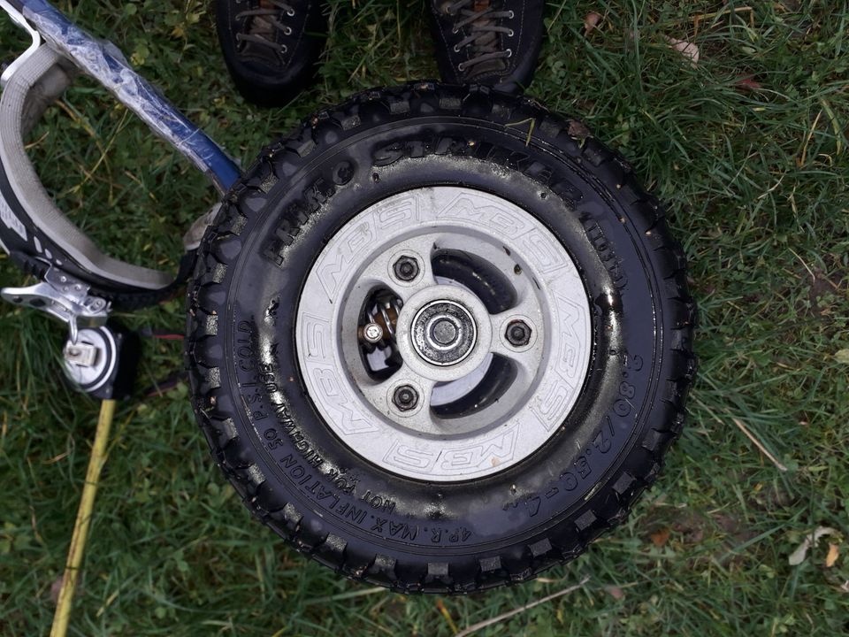 mountainboard 2 Kusy 9 palcove kolesa bez lozisiek