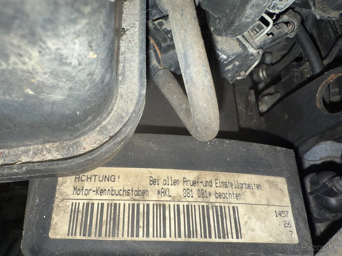 Motor Škoda Octavia 1,6